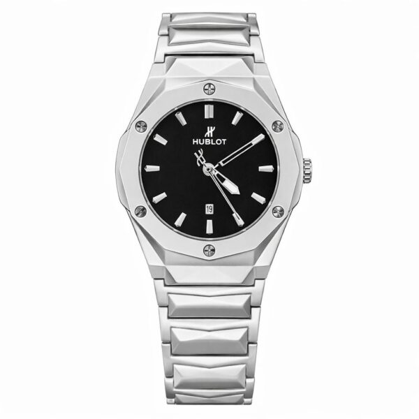 HUBLOT DIAMOND CUT-Premium Black Dial