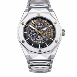 Hublot Diamond Cut Black Dial