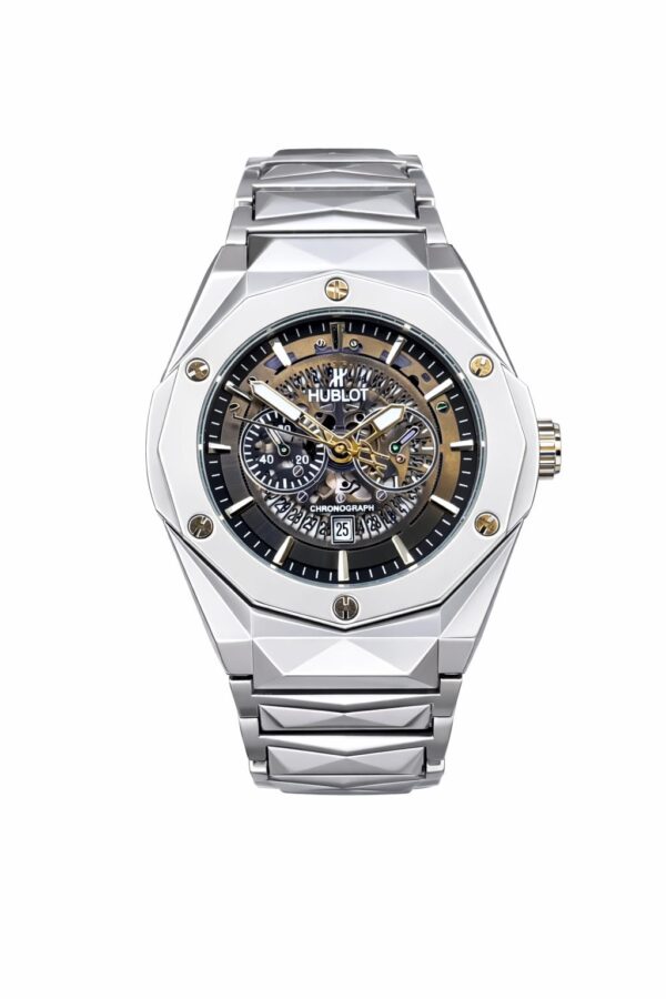 Hublot Diamond Cut Black Dial