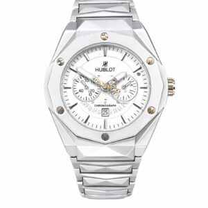Hublot Diamond Cut White Dial